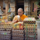 Buddhist temple’s blessing 3000 eggs donated to firefighters