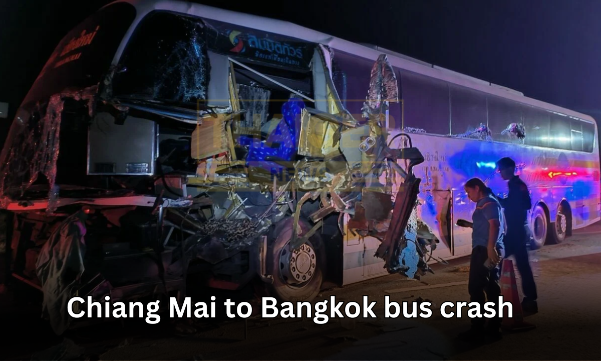 Chiang Mai to Bangkok bus crash