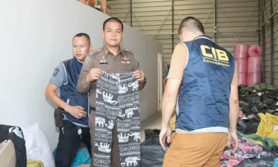 Illegal elephant pants from China seized at Bangkok warehouse