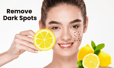 How to easily remove dark spots on your face with lemon juice