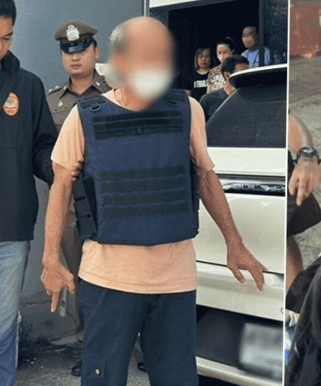 Elderly Man Arrested in Ayutthaya, Fatal Shooting of Wife
