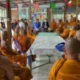Fake monks cause a holy ruckus at private firm in Pathum Thani