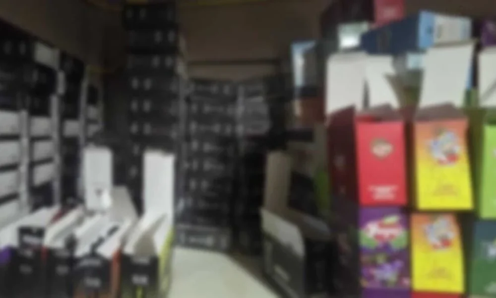 Police seize vaping products worth 5 million baht in Lat Krabang