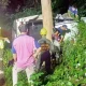 Pickup truck crash in Lampang kills one amid heavy rain